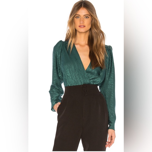 The Victoire Bodysuit in Emerald
L'Academie - Picture 3 of 7